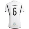 Maglia ufficiale Germania Kimmich 6 Casa Mondiali 2022 per Uomo